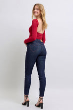 Load image into Gallery viewer, Judy Blue Full Size Heart Shaped Back Pockets Skinny Jeans
