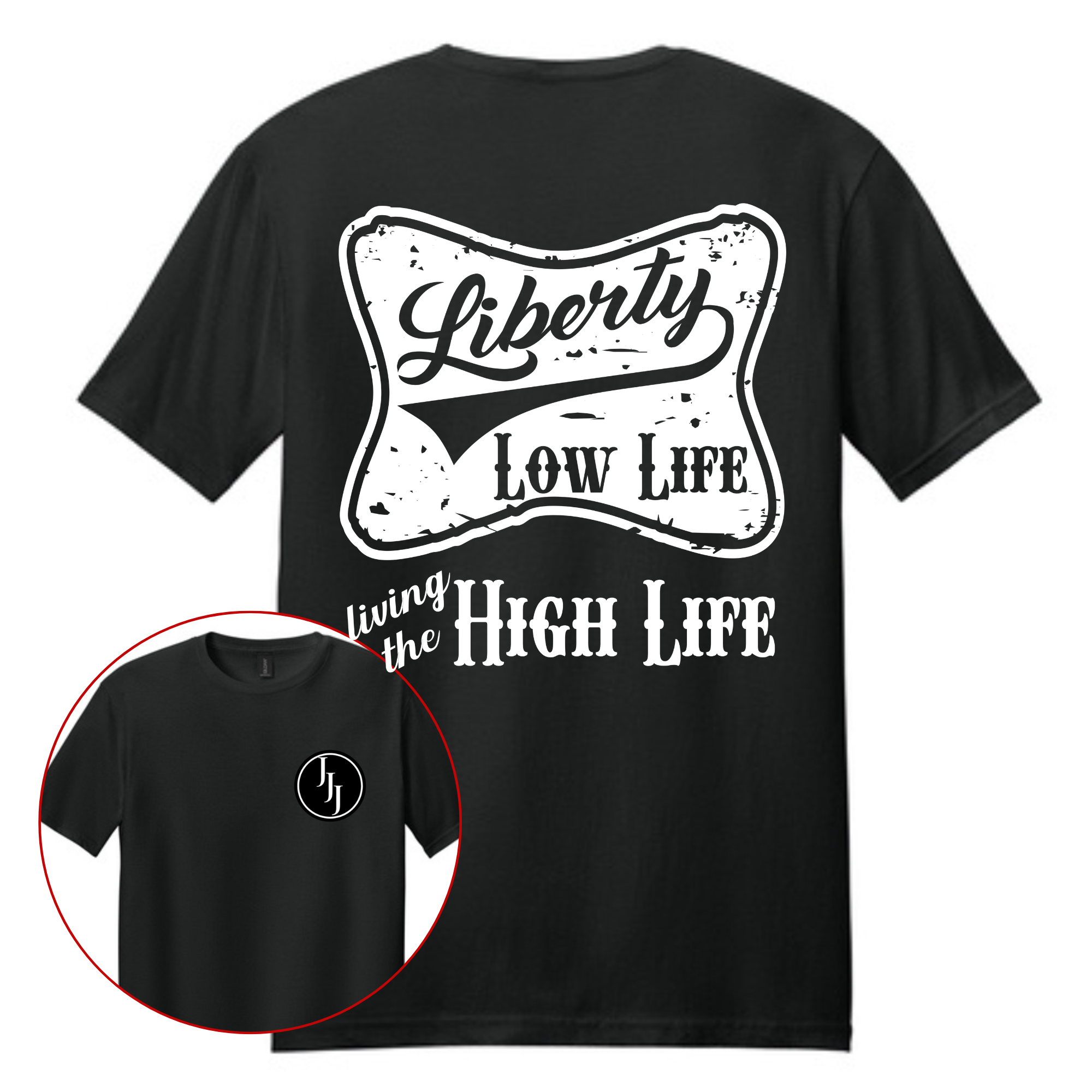 Liberty Low Life Design - Triple J Icehouse, Liberty, TX