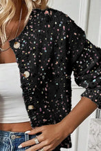 Load image into Gallery viewer, Confetti Button Up Long Sleeve Cardigan
