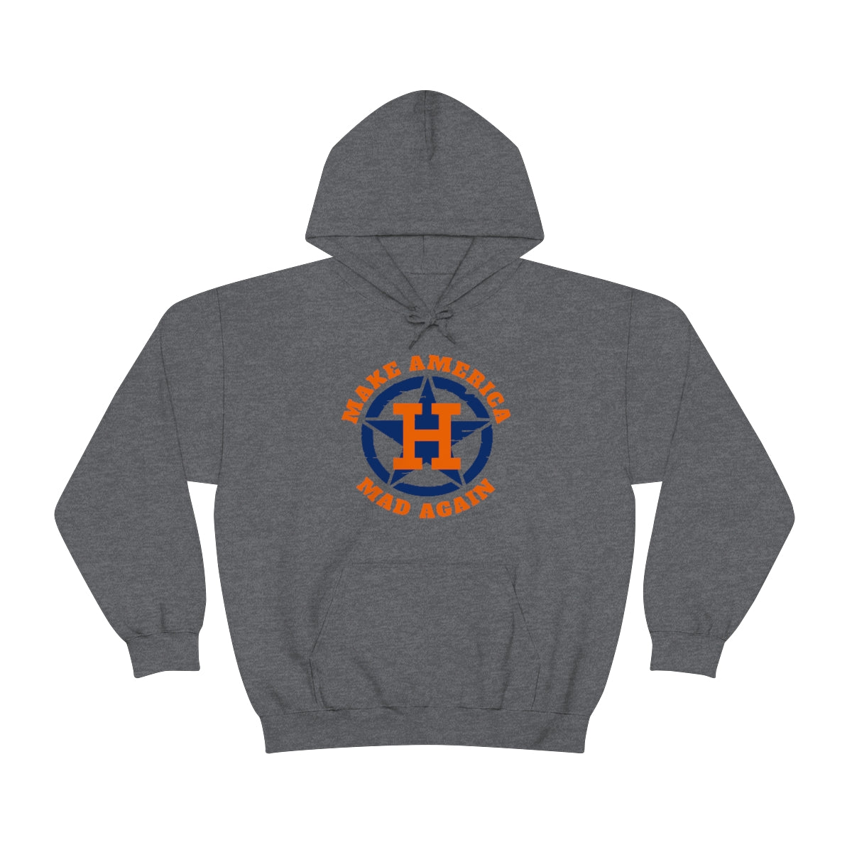 Make America Mad Again Orange Pop Unisex Heavy Blend™ Hooded Sweatshirt