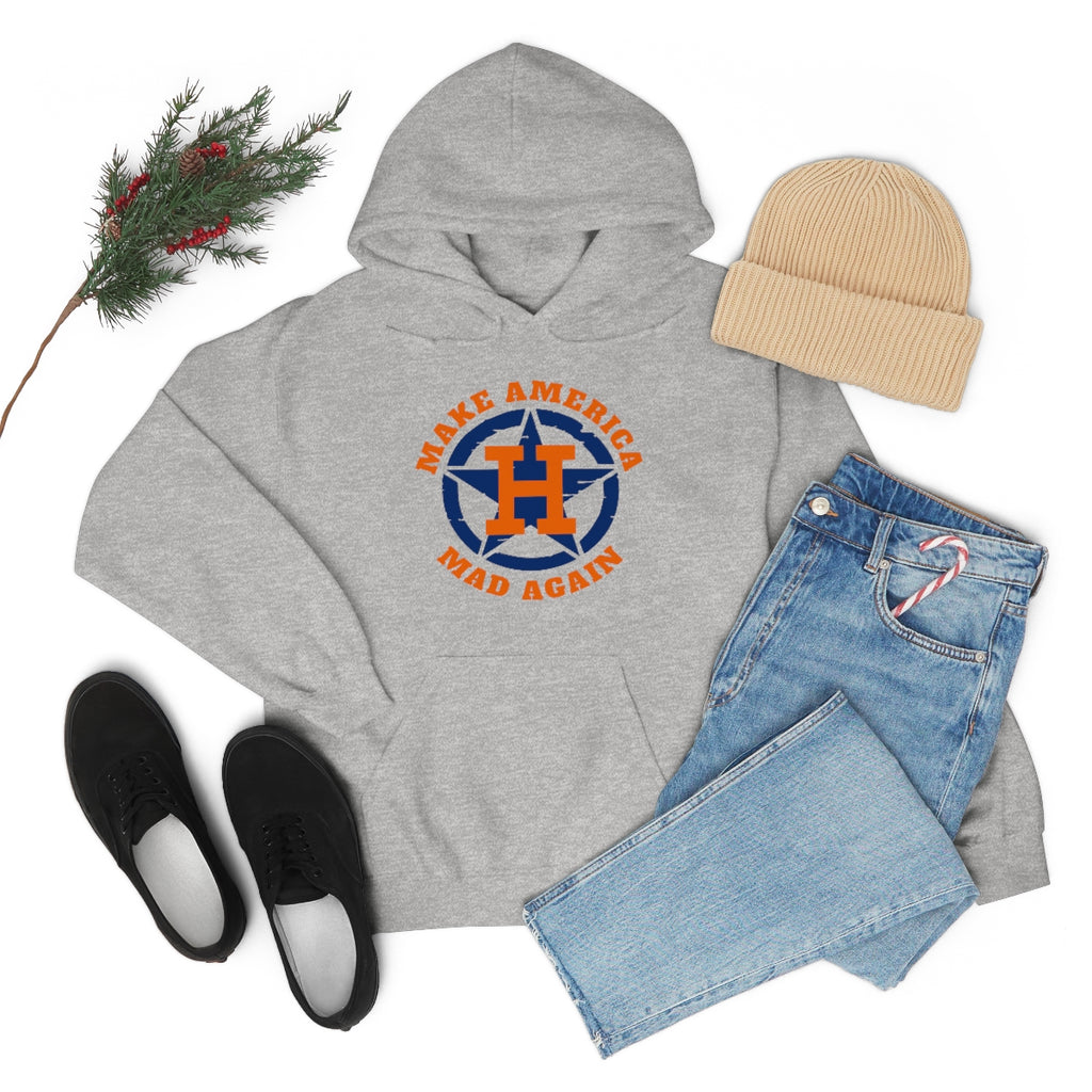 Make America Mad Again Orange Pop Unisex Heavy Blend™ Hooded Sweatshirt