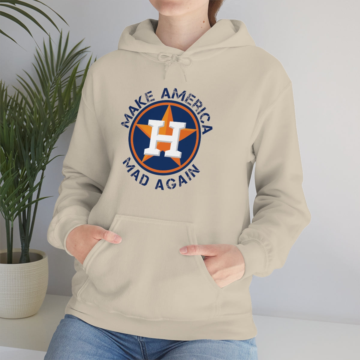 Make America Mad Again Unisex Heavy Blend™ Hooded Sweatshirt