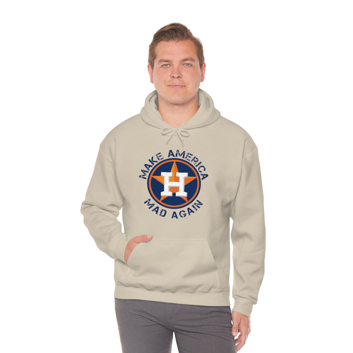 Make America Mad Again Unisex Heavy Blend™ Hooded Sweatshirt