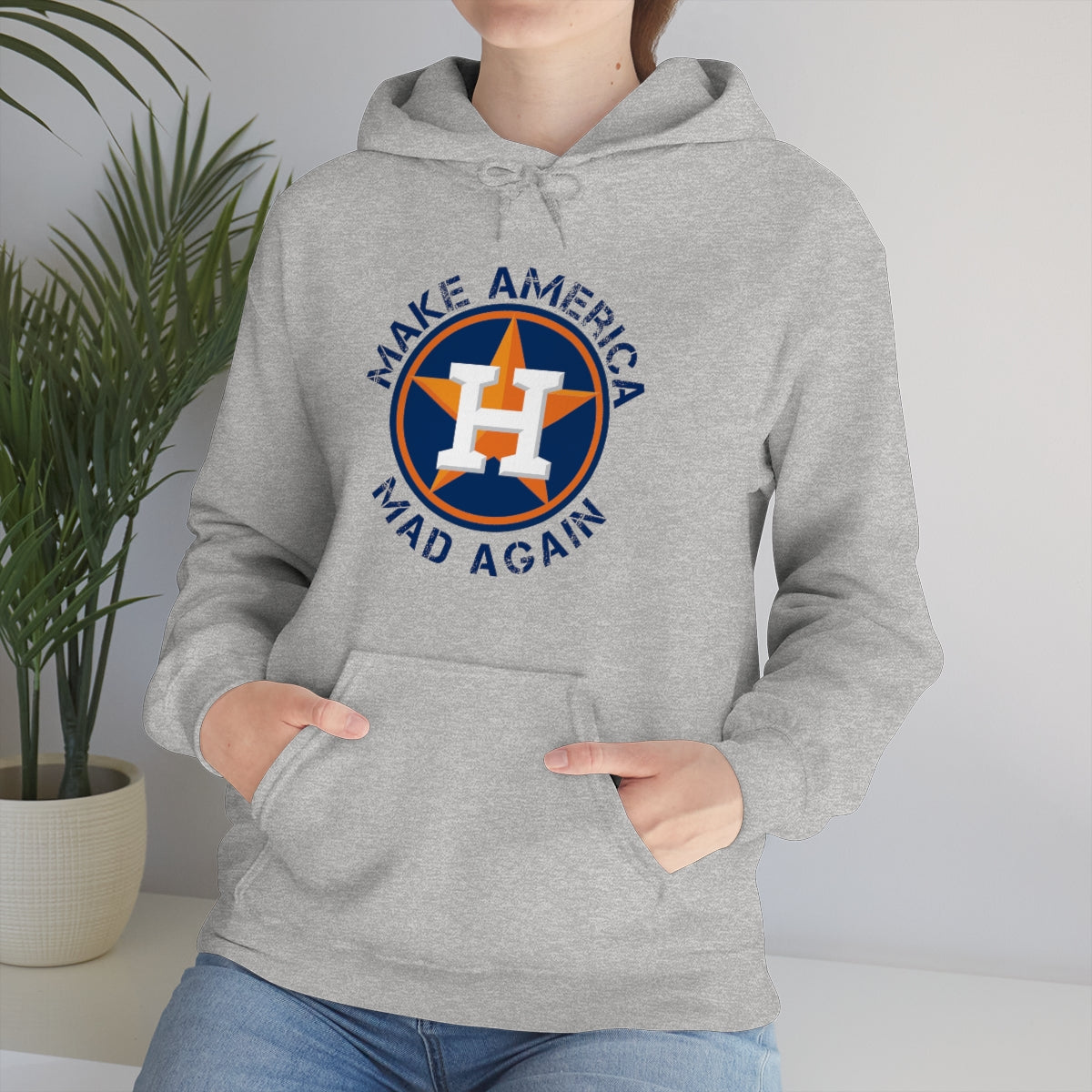 Make America Mad Again Unisex Heavy Blend™ Hooded Sweatshirt