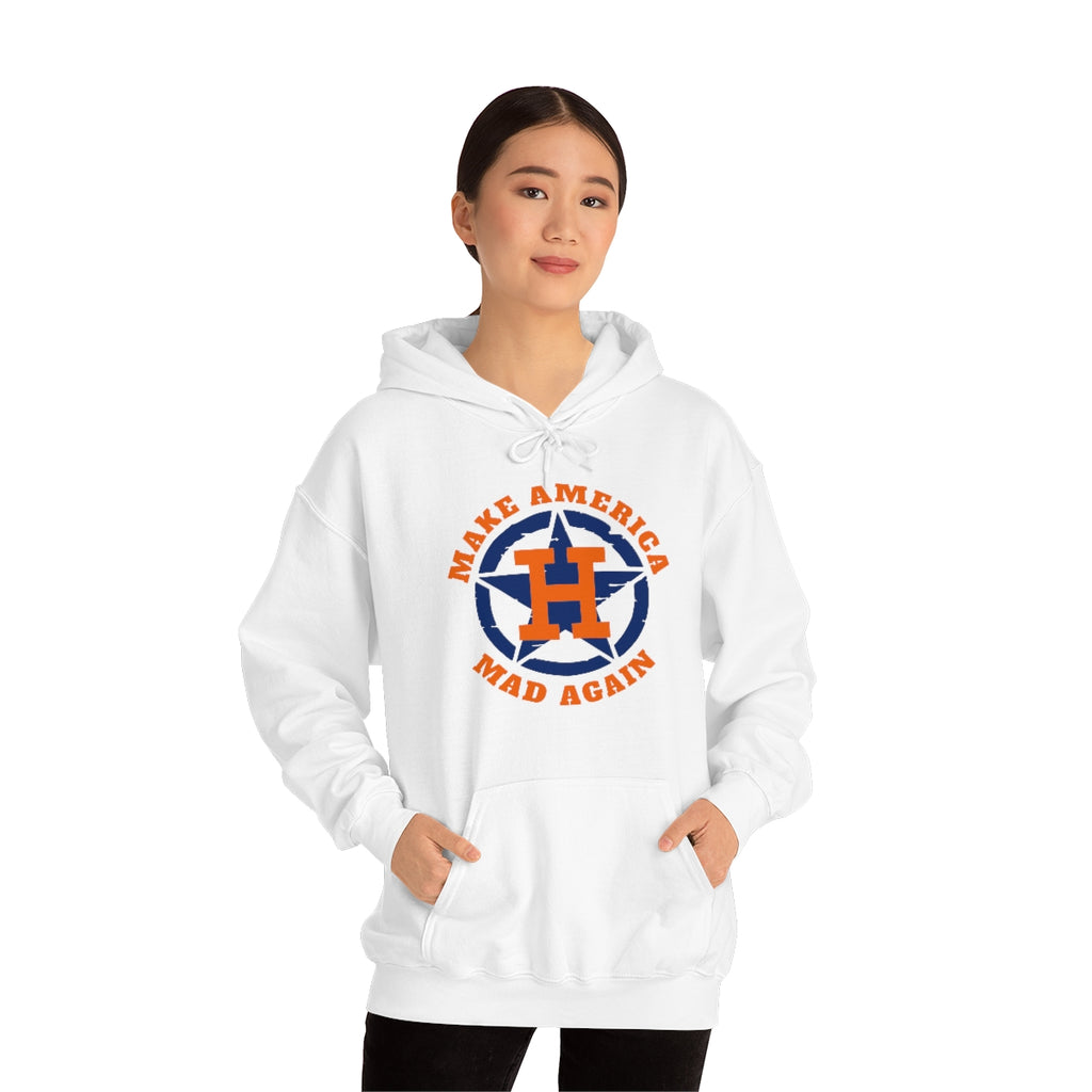 Make America Mad Again Orange Pop Unisex Heavy Blend™ Hooded Sweatshirt