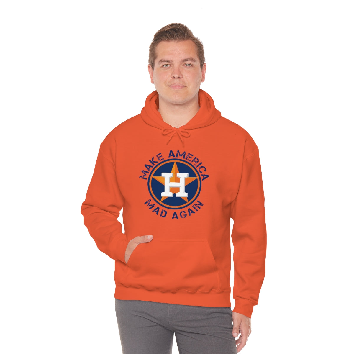 Make America Mad Again Unisex Heavy Blend™ Hooded Sweatshirt