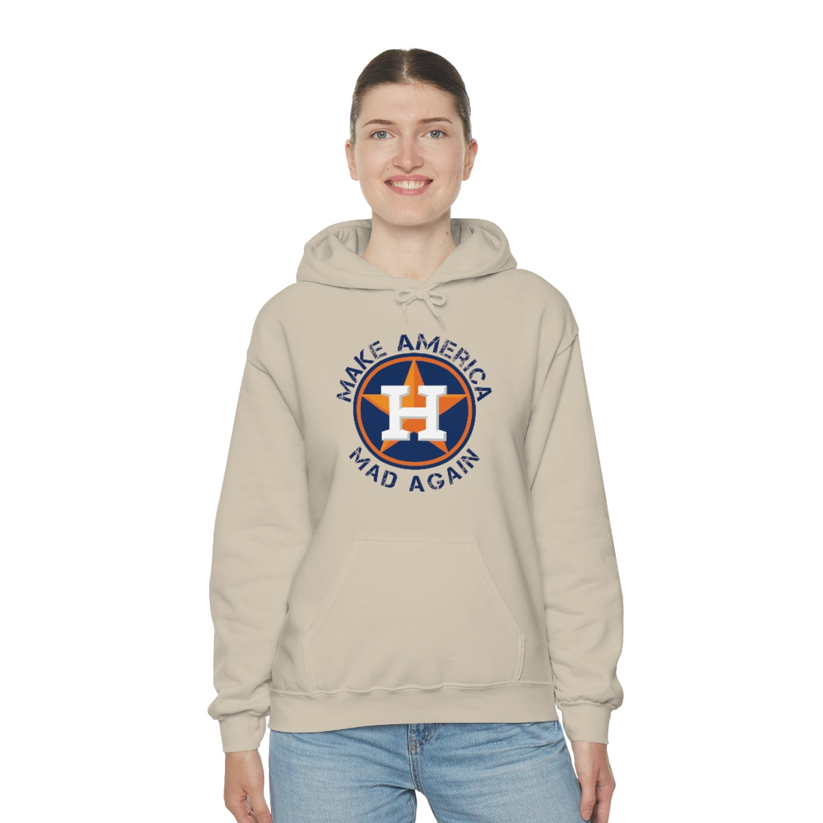 Make America Mad Again Unisex Heavy Blend™ Hooded Sweatshirt