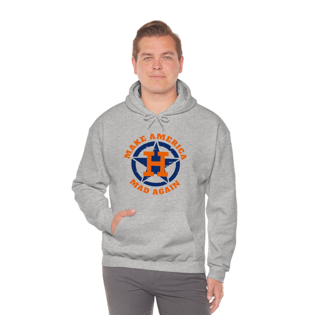 Make America Mad Again Orange Pop Unisex Heavy Blend™ Hooded Sweatshirt