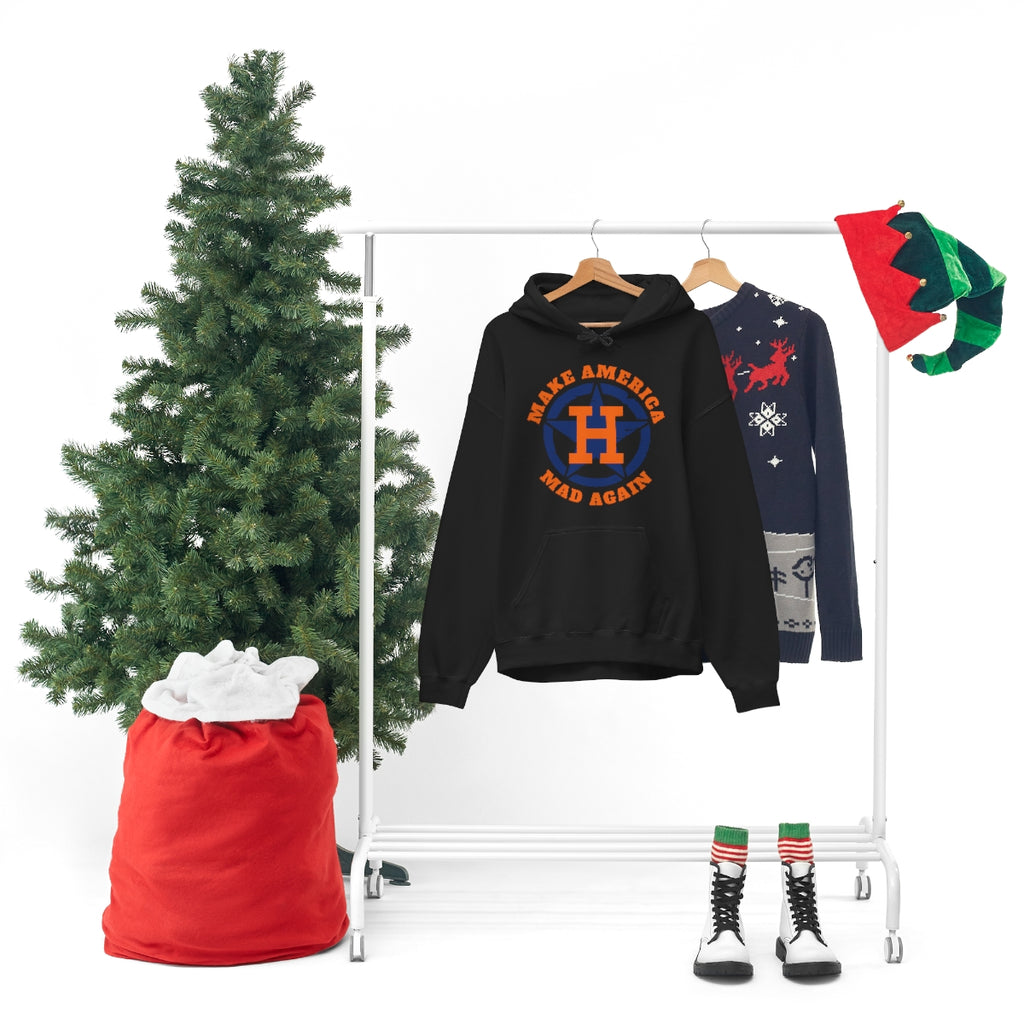 Make America Mad Again Orange Pop Unisex Heavy Blend™ Hooded Sweatshirt