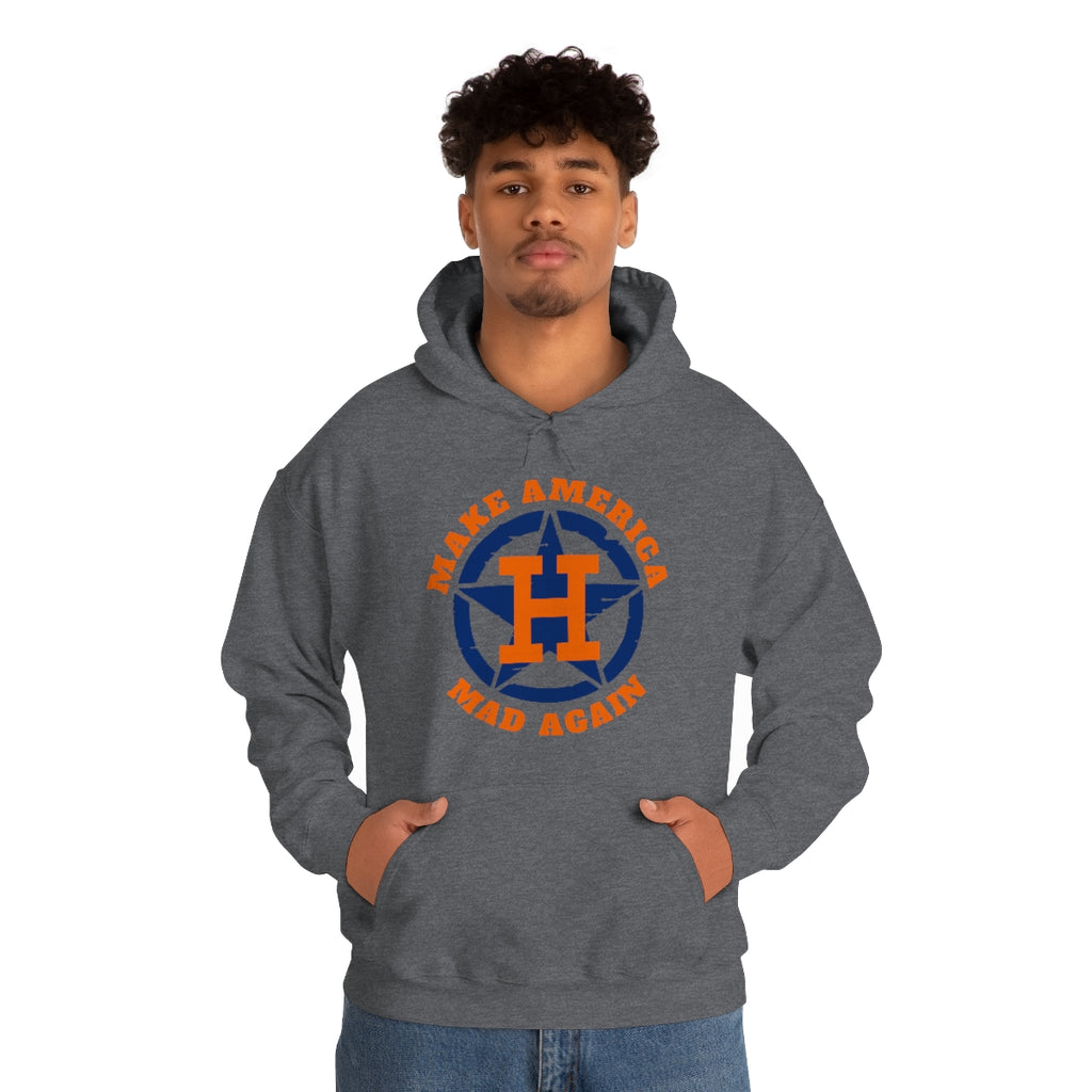 Make America Mad Again Orange Pop Unisex Heavy Blend™ Hooded Sweatshirt