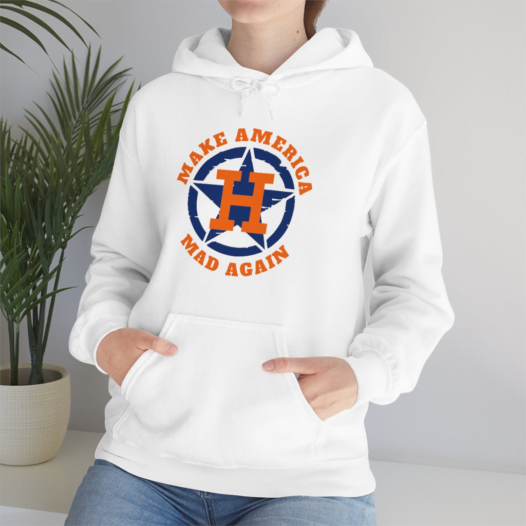 Make America Mad Again Orange Pop Unisex Heavy Blend™ Hooded Sweatshirt
