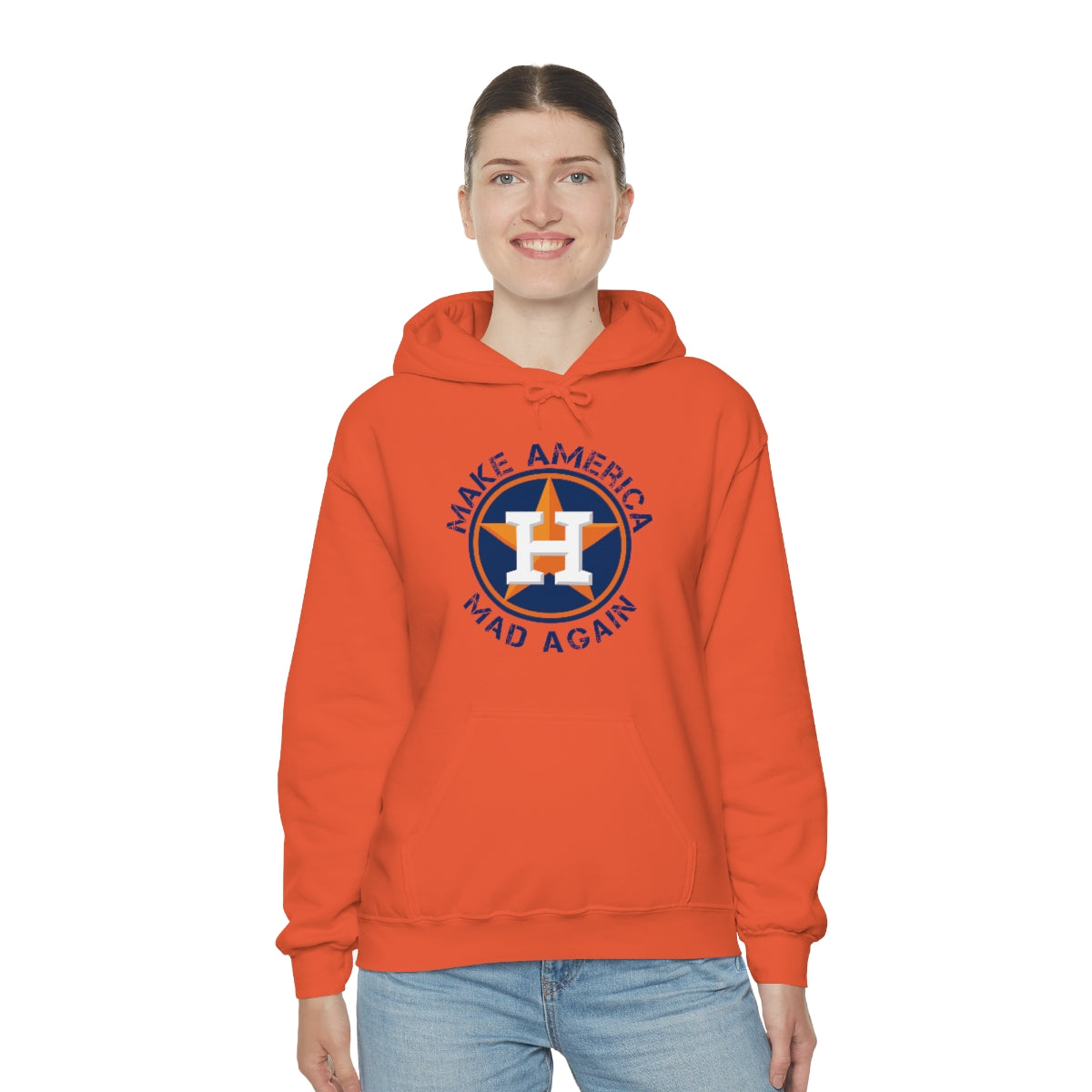 Make America Mad Again Unisex Heavy Blend™ Hooded Sweatshirt