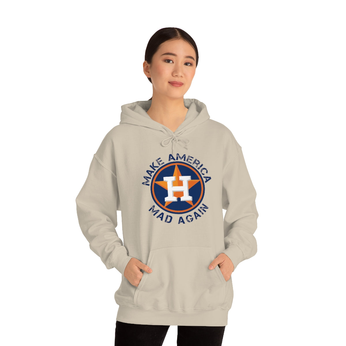 Make America Mad Again Unisex Heavy Blend™ Hooded Sweatshirt