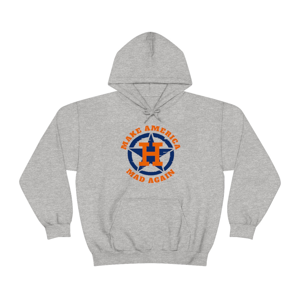 Make America Mad Again Orange Pop Unisex Heavy Blend™ Hooded Sweatshirt