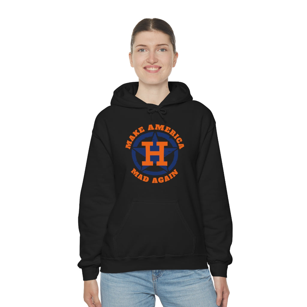 Make America Mad Again Orange Pop Unisex Heavy Blend™ Hooded Sweatshirt