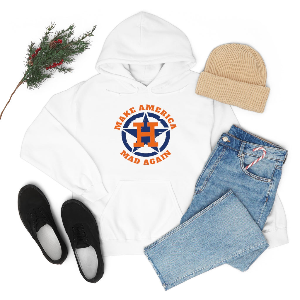 Make America Mad Again Orange Pop Unisex Heavy Blend™ Hooded Sweatshirt
