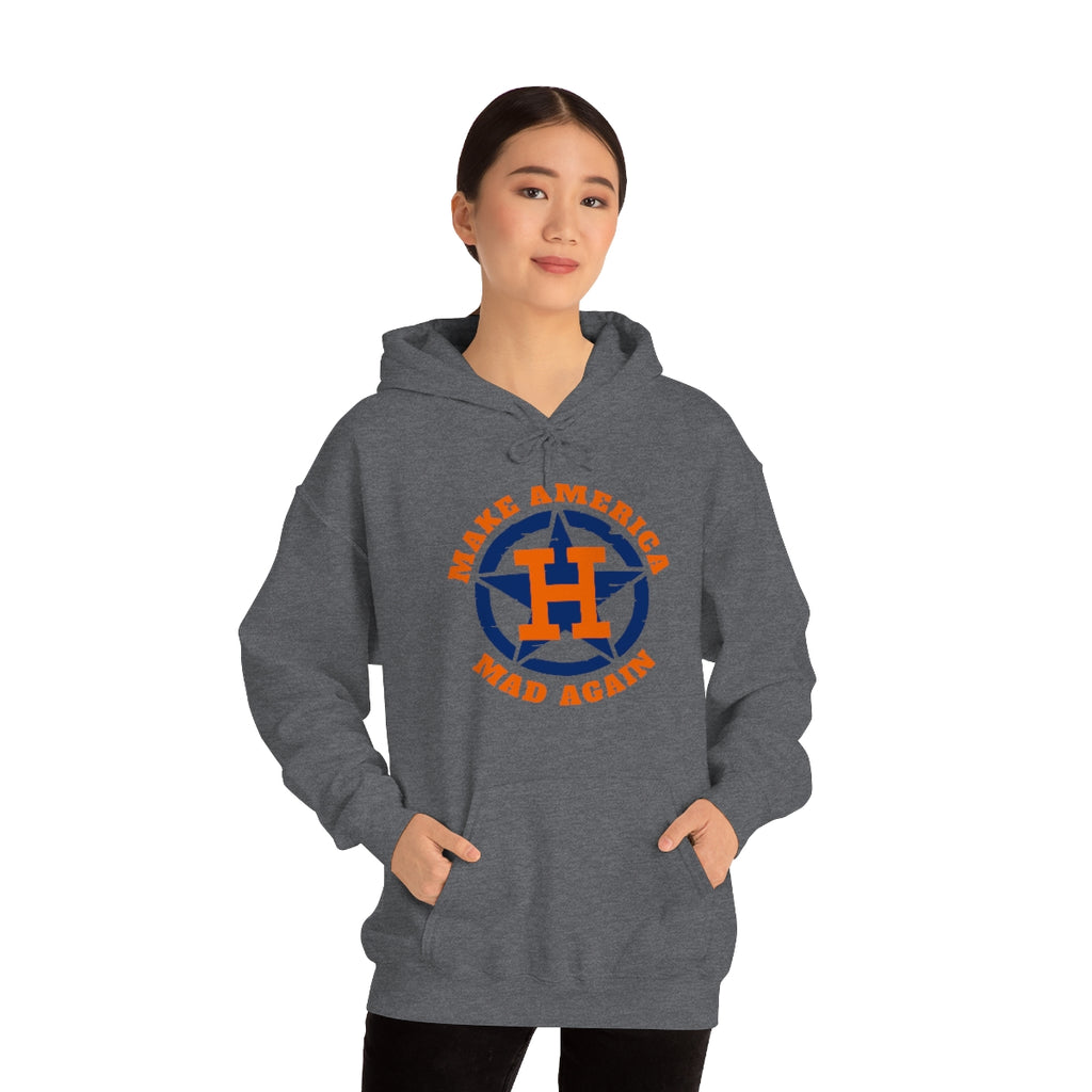 Make America Mad Again Orange Pop Unisex Heavy Blend™ Hooded Sweatshirt