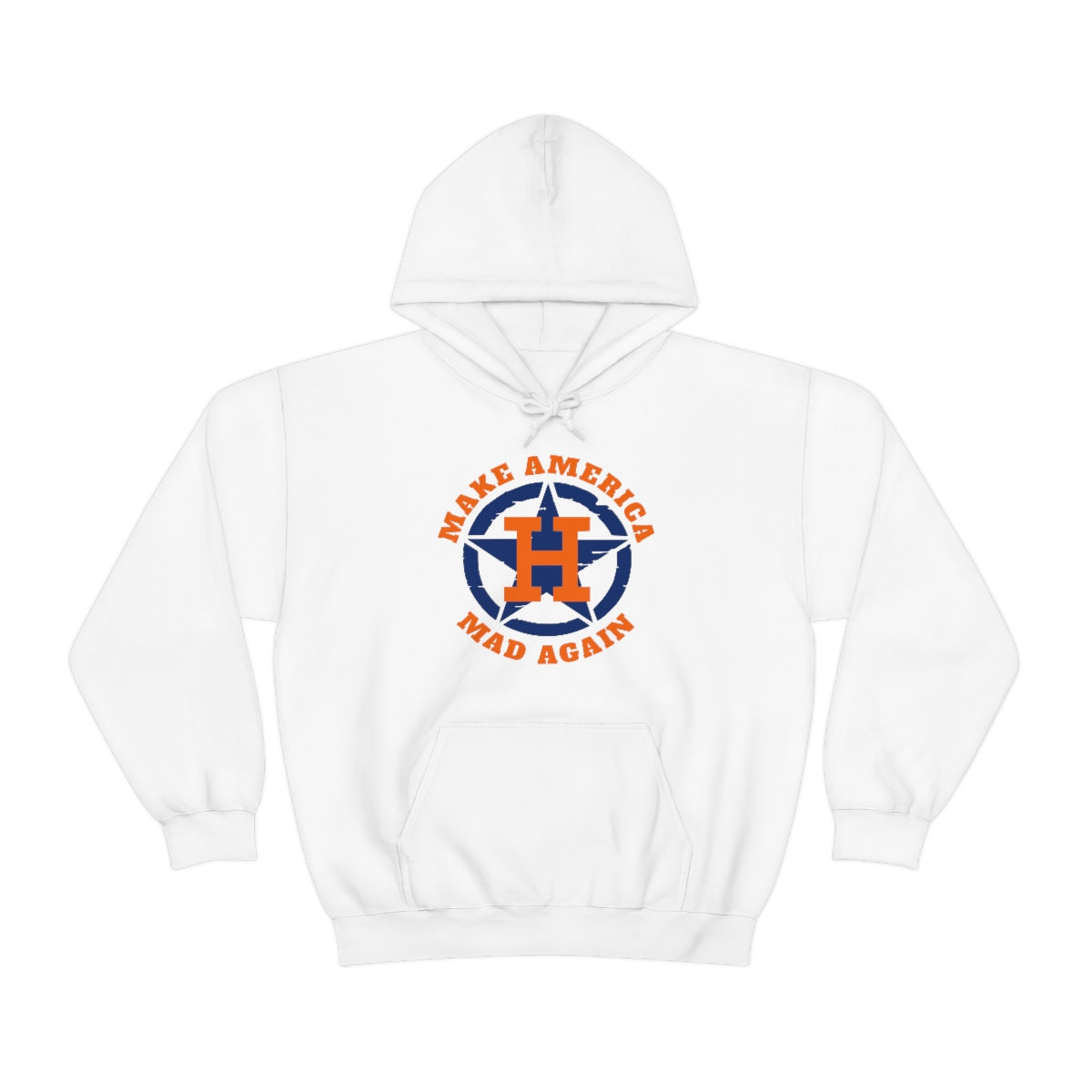 Make America Mad Again Orange Pop Unisex Heavy Blend™ Hooded Sweatshirt