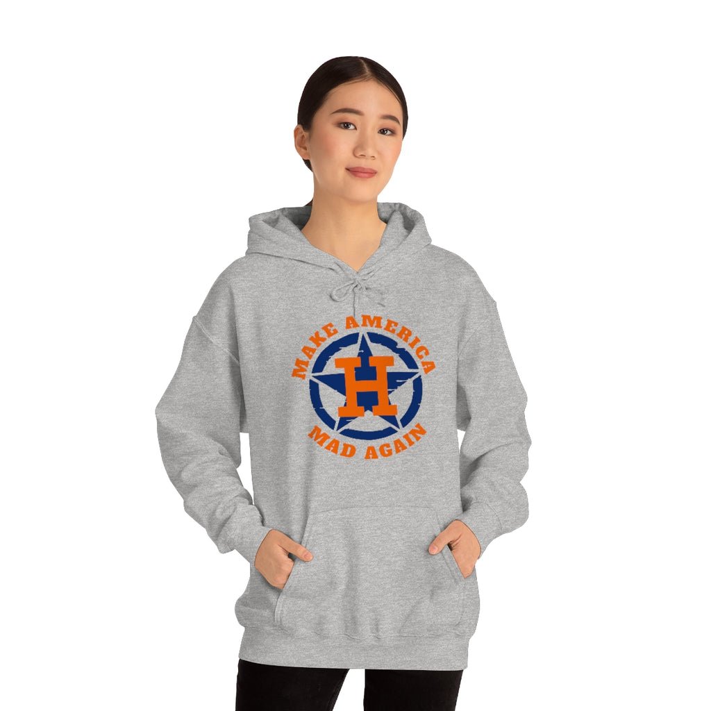 Make America Mad Again Orange Pop Unisex Heavy Blend™ Hooded Sweatshirt
